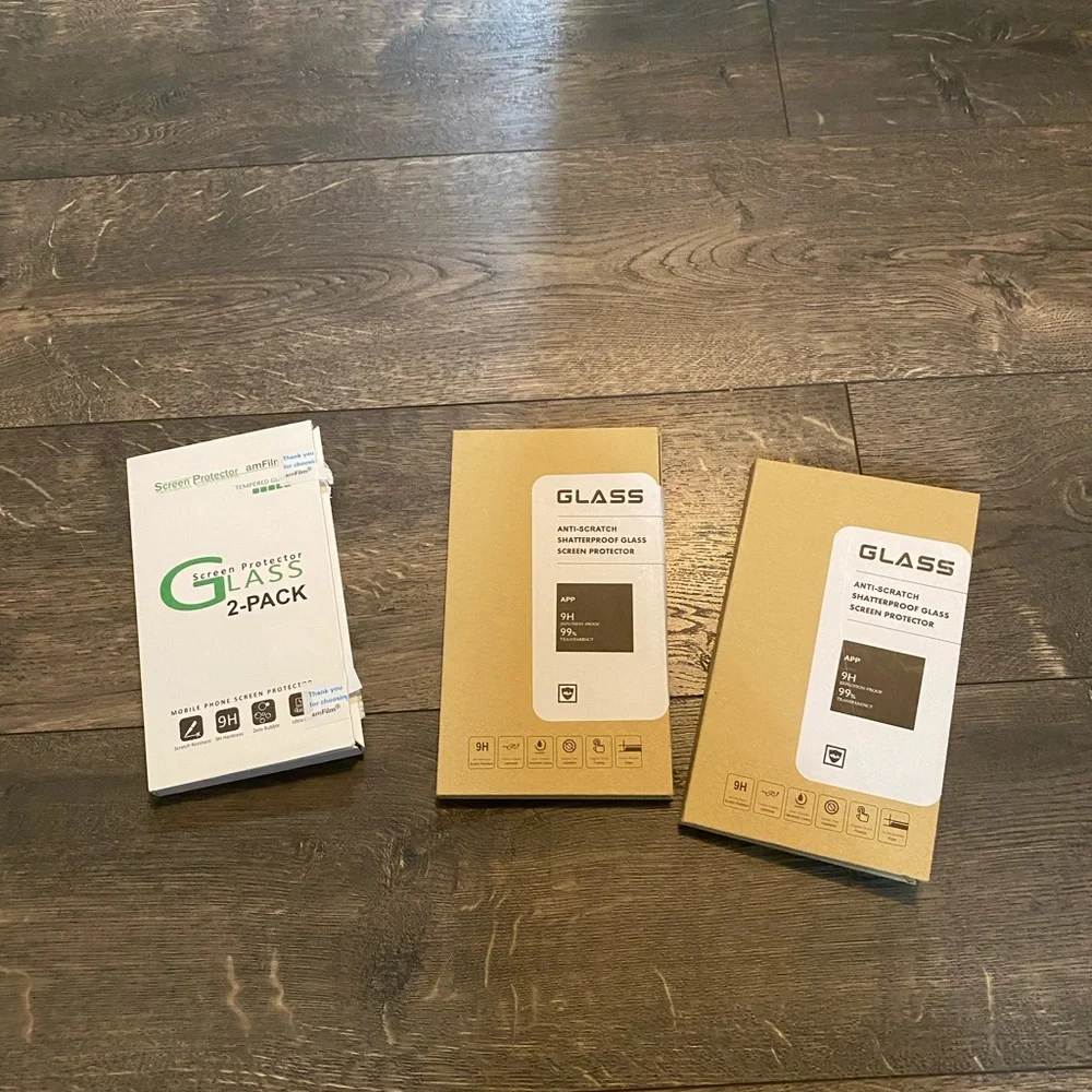 Total of 6 Glass Screen‎ Protectors for IPhone NIB